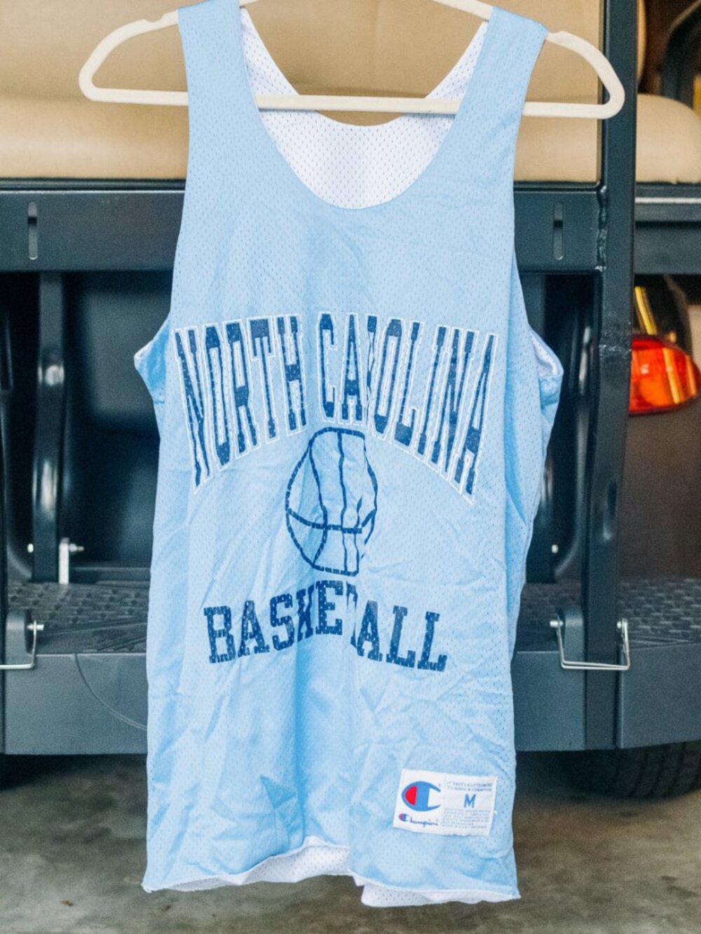 Vintage Champion North Carolina Basketball Jersey Size M